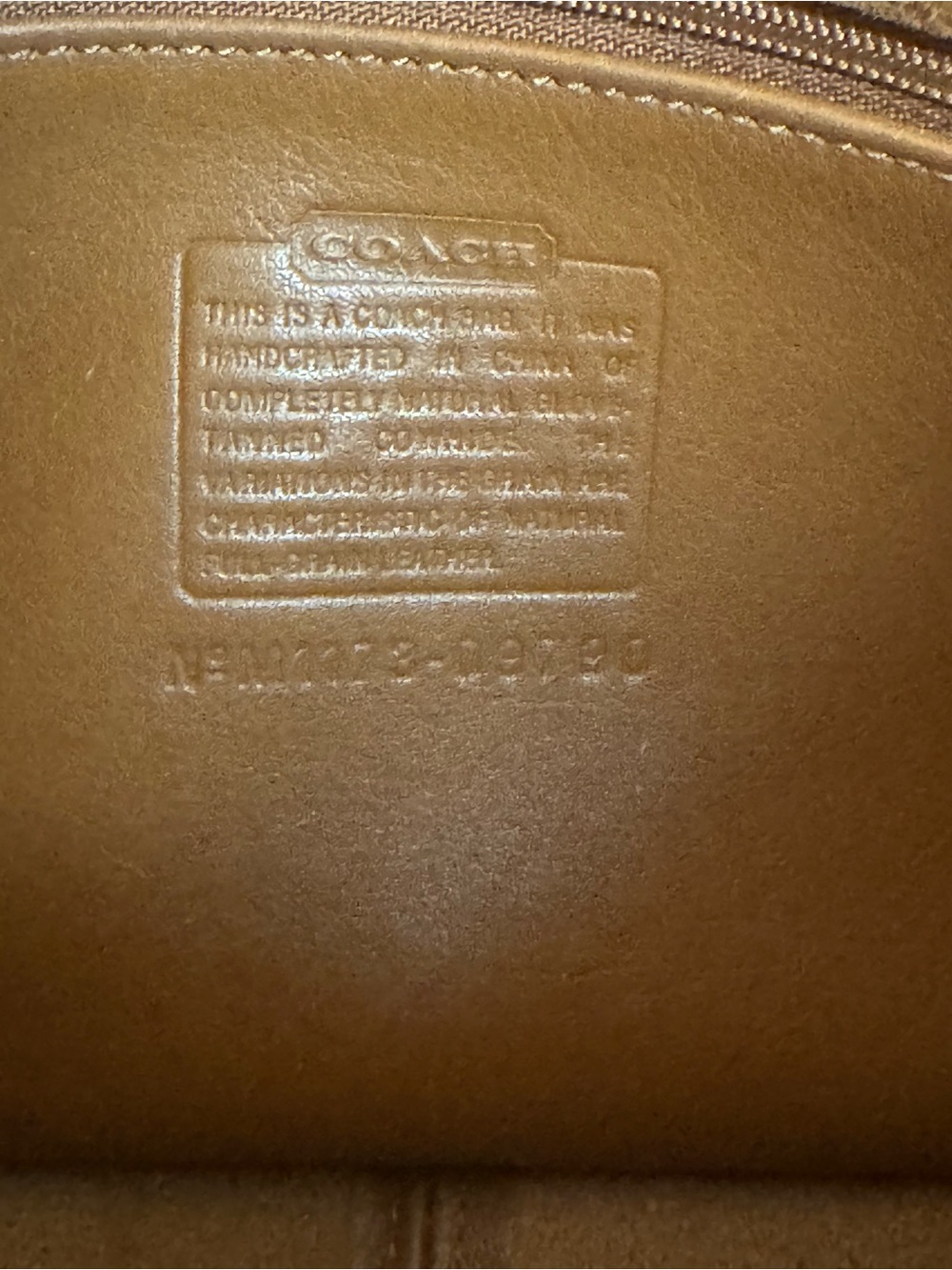 🤎 VINTAGE COACH TAN CITY BAG! - Picture 11 of 11